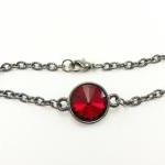 July Birthstone Bracelet Ruby Red Jewelry Red..